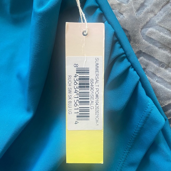 Summersalt Turquoise Pool Skirt - Picture 3 of 3